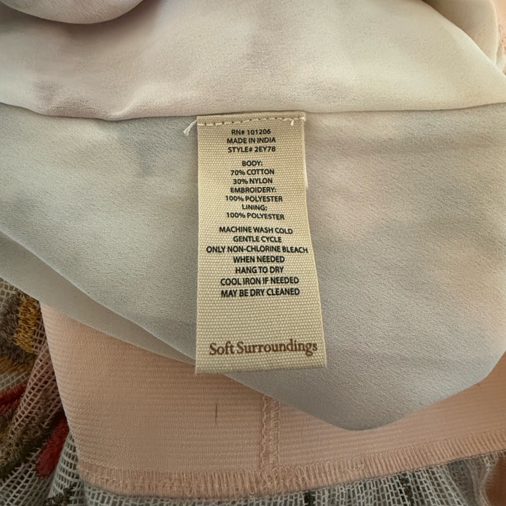 Soft Surroundings Splendor Maxi Skirt - M - Picture 6 of 6